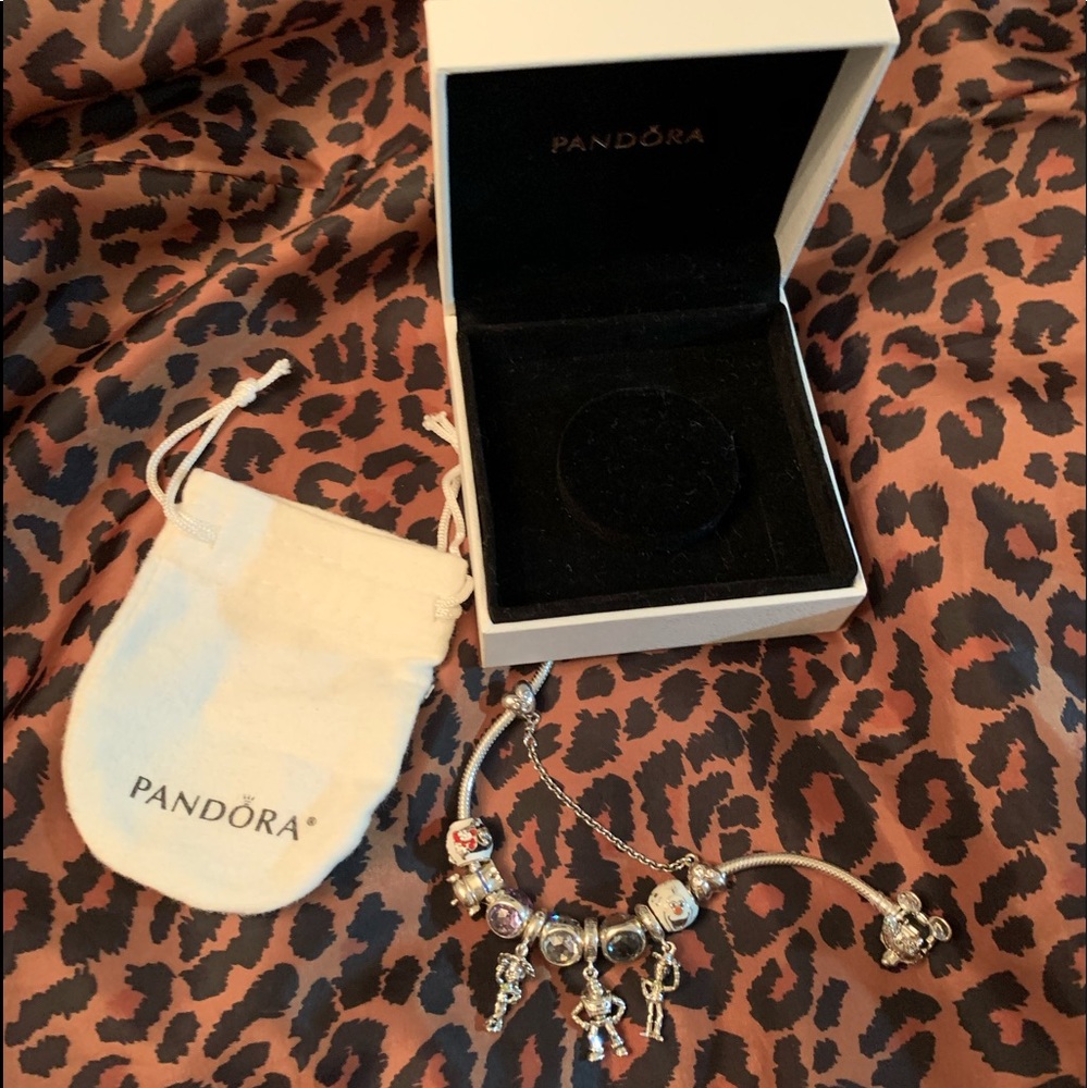 Pandora Disney Bracelet with Charms